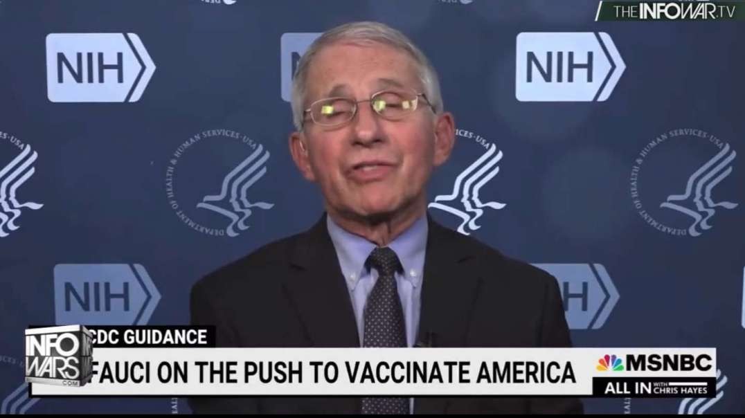 Fauci Claimed Vaccinated Will Never Get COVID As He Comes Down With COVID