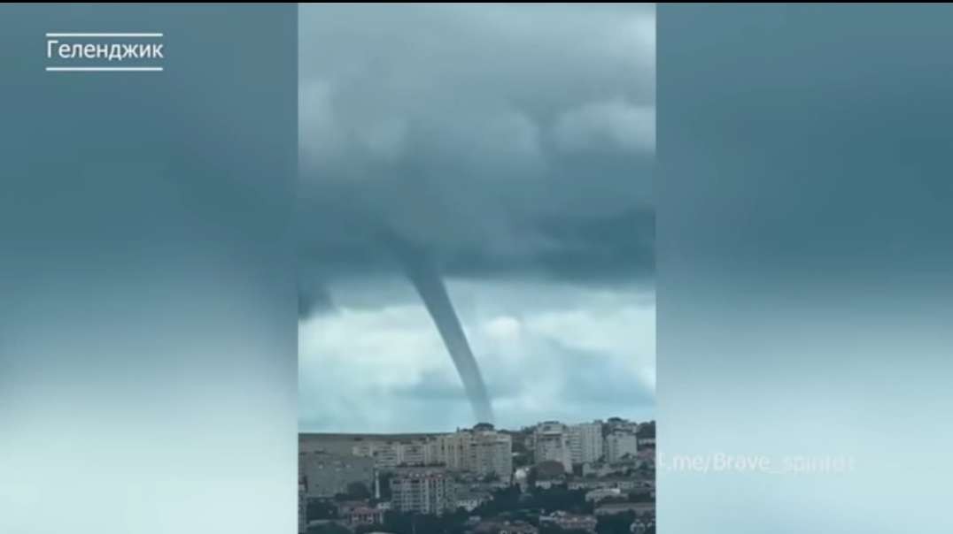 Tornado in Gelendzhik. In Sochi, after a storm, flood and mudslide, the search for people who .mp4