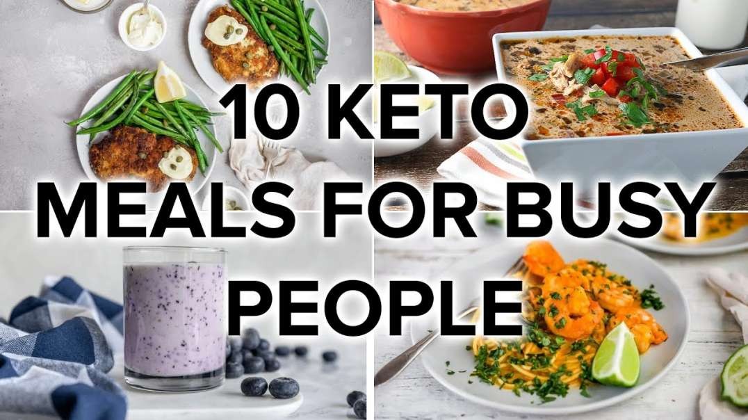 10 Keto Dishes for Busy People Fast Tasty Low Carb Recipes