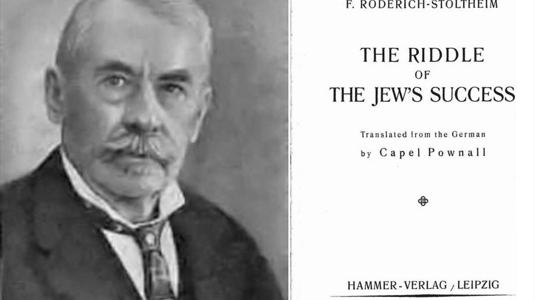 The Riddle Of The Jews Success - Theodor Fritsch 1927 intro