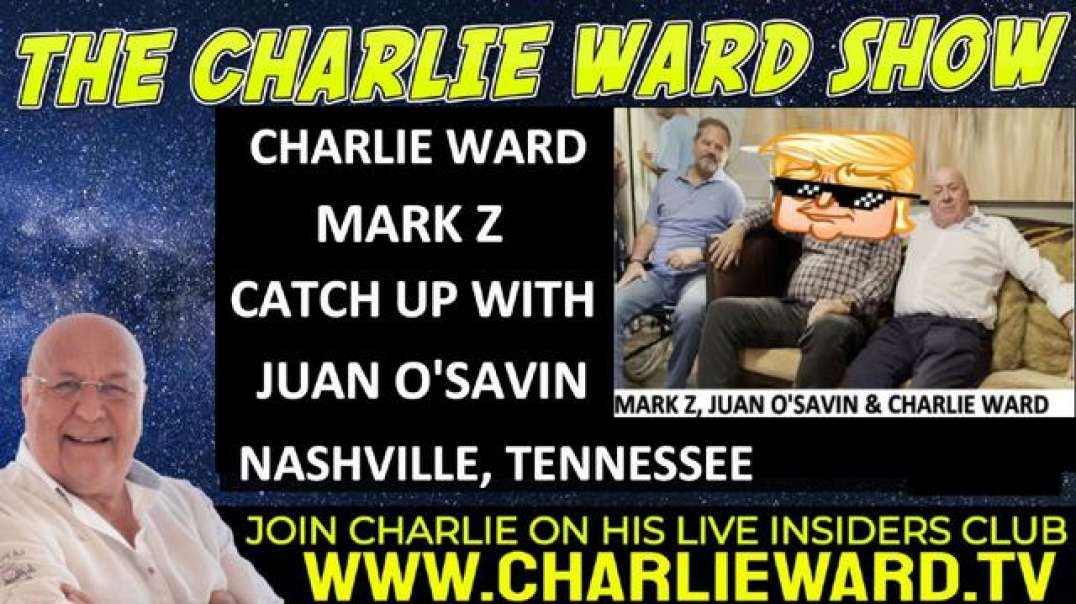 MARK Z & CHARLIE WARD CATCHES UP WITH JUAN O'SAVIN AT NASHVILLE, TENNESSEE