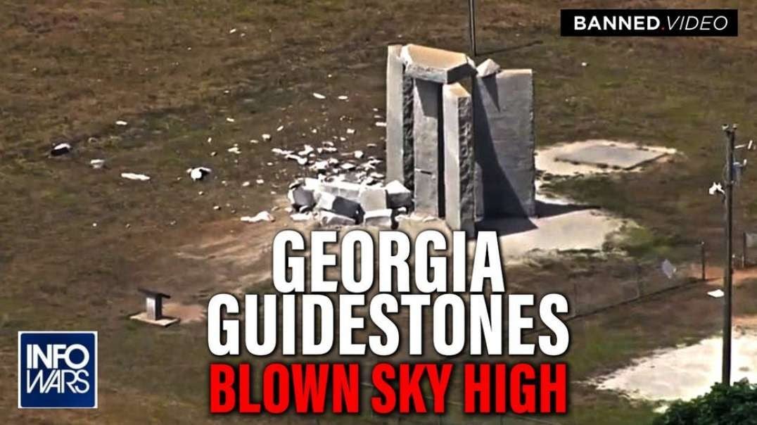 CHOPPER VIDEO- Georgia Guidestones Blown Sky High