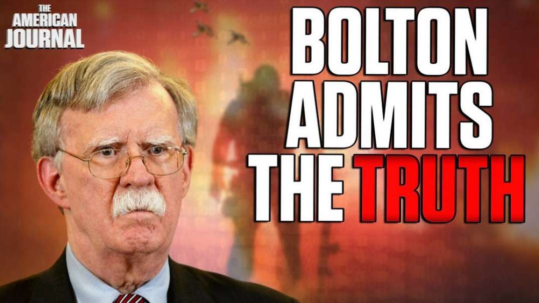 Deep State In Desperate Cover-up Mode After Bolton’s Admission