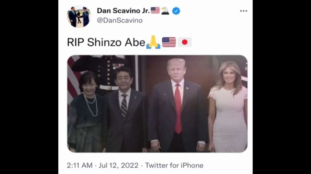 DONALD TRUMP - Shinzo Abe Tribute ! Re Up