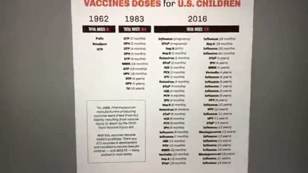 Brandy Vaughans video discussing SIDs - vaccines