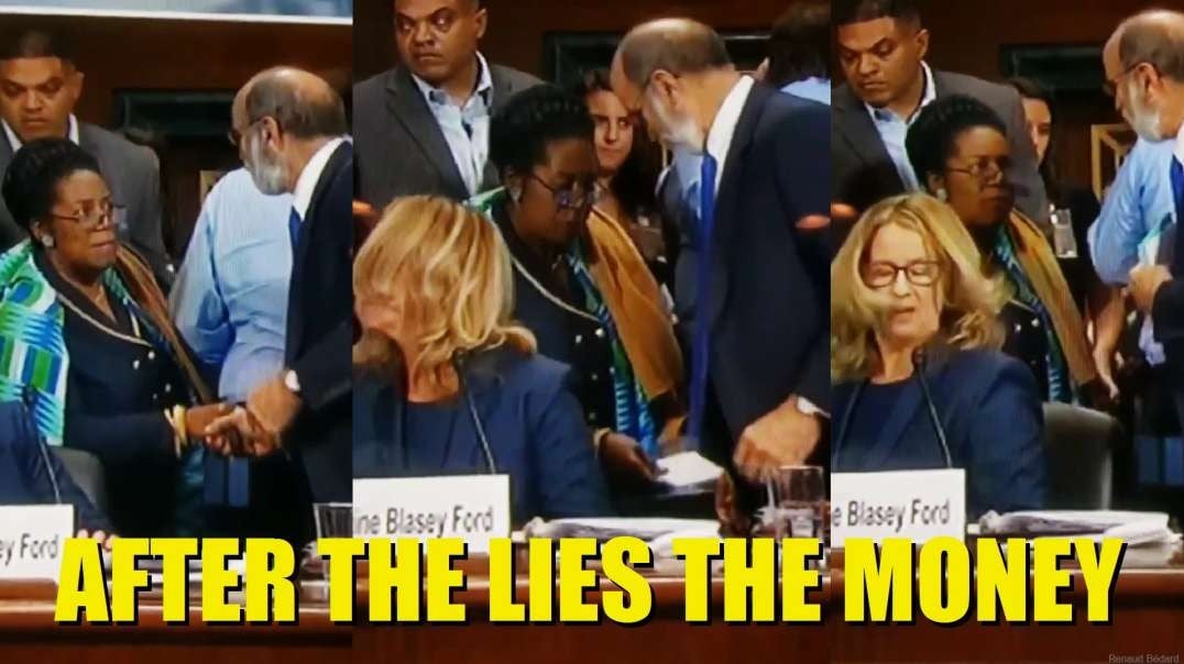 CHRISTINE FORD RECEIVES PAYOFF WITH GEORGE SOROS' MONEY AFTER HER FALSE TESTIMONY