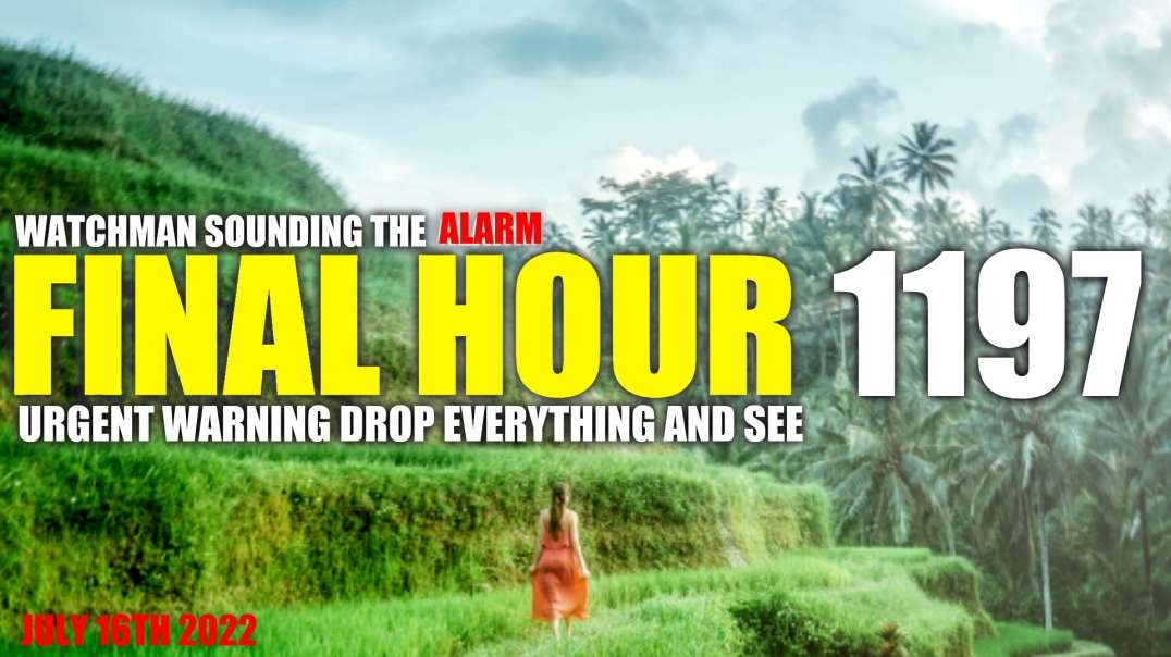 FINAL HOUR 1197 - URGENT WARNING DROP EVERYTHING AND SEE - WATCHMAN SOUNDING THE ALARM