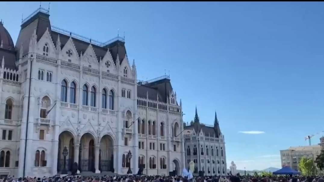 "Thousands of people Budapest, Hungary, protest against a tax reform aimed at increasing the tax rate for hundreds of thousands of small businesses."