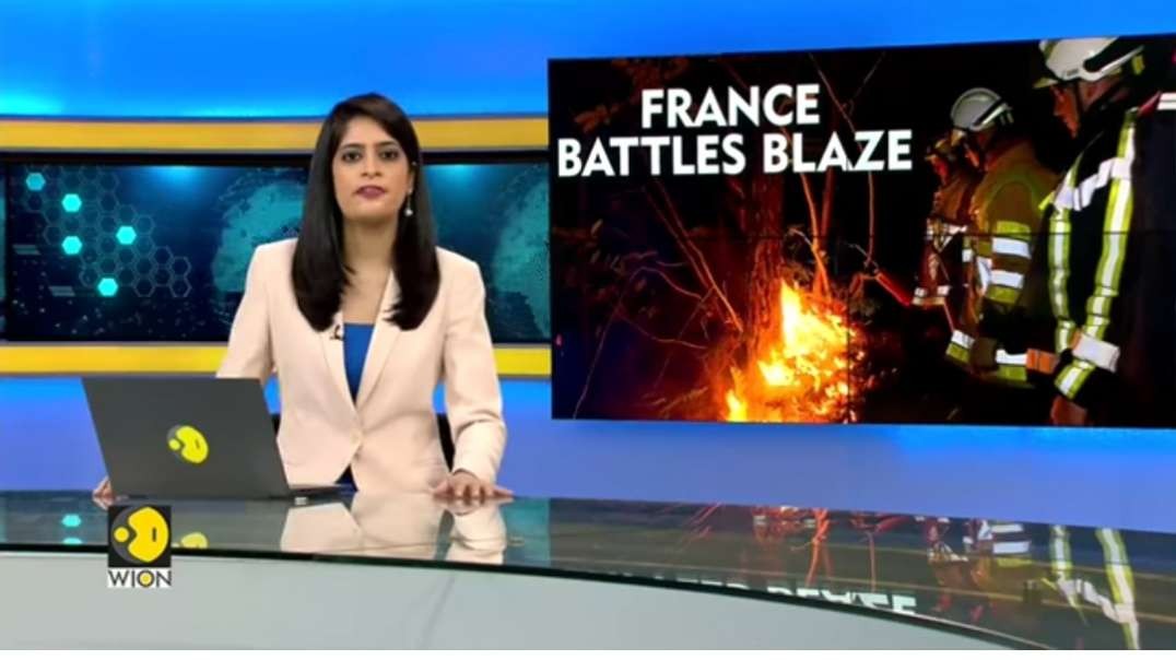 WION Climate Tracker- France battles blaze in North Grad, several areas put on r.mp4