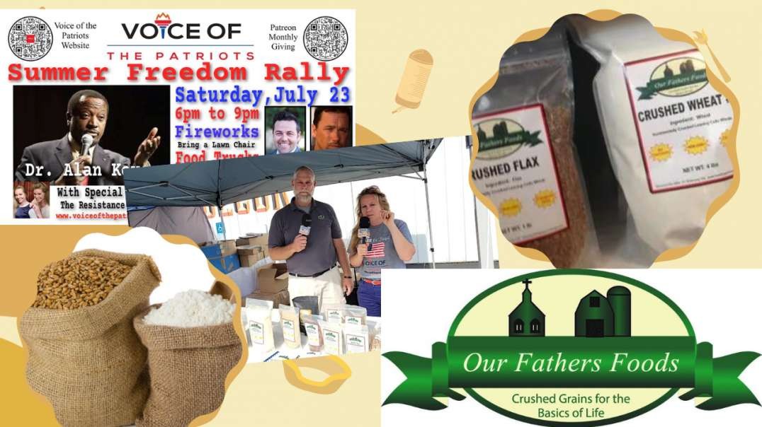"Our Father's Food" Chris Bihn, Bread, Grains Wheat Hemp Oats Barley