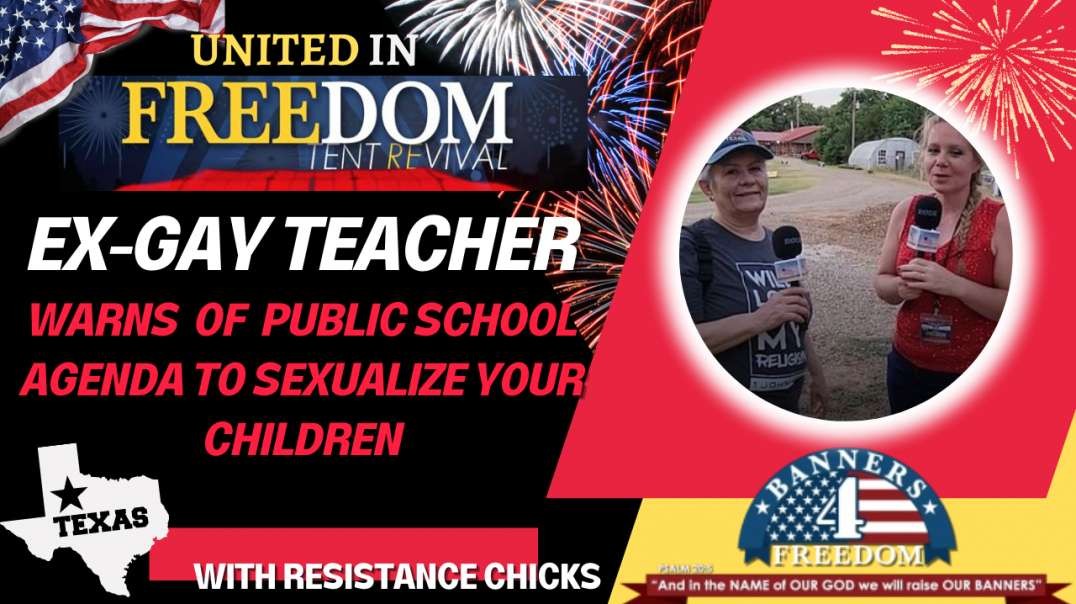 EX-GAY TEACHER WARNS OF PUBLIC SCHOOL AGENDA TO SEXUALIZE CHILDREN