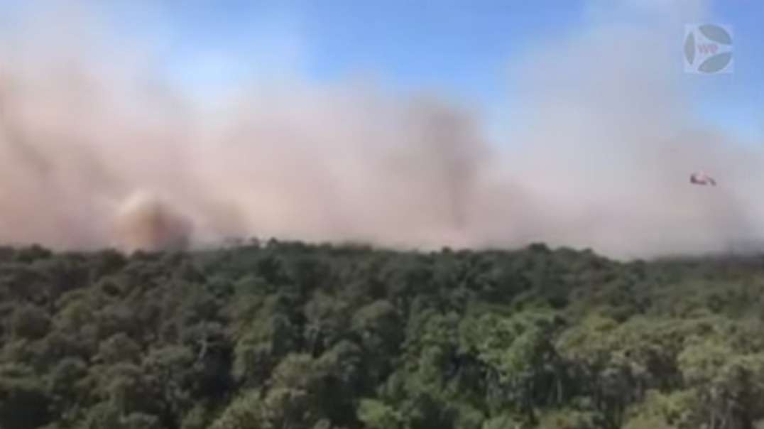 A massive fire that ravaged 650 hectares and forced people to evacuate in southe.mp4