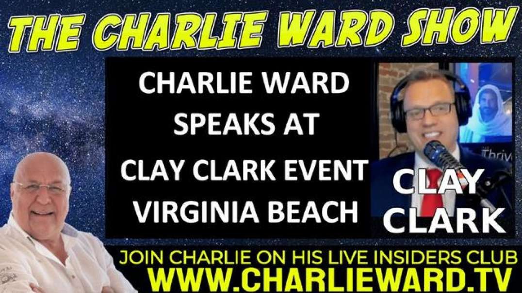 CHARLIE SPEAKS AT CLAY CLARK EVENT VIRGINIA BEACH