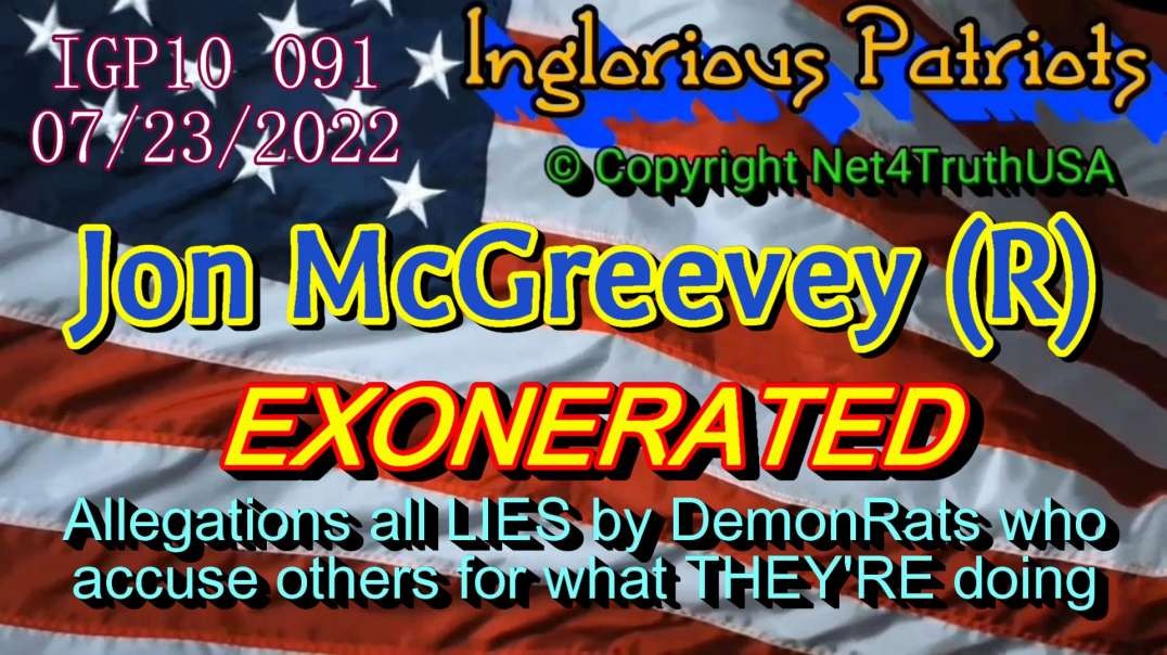 IGP10 091 - Jon McGreevey exonerated of Bullshit charges.mp4