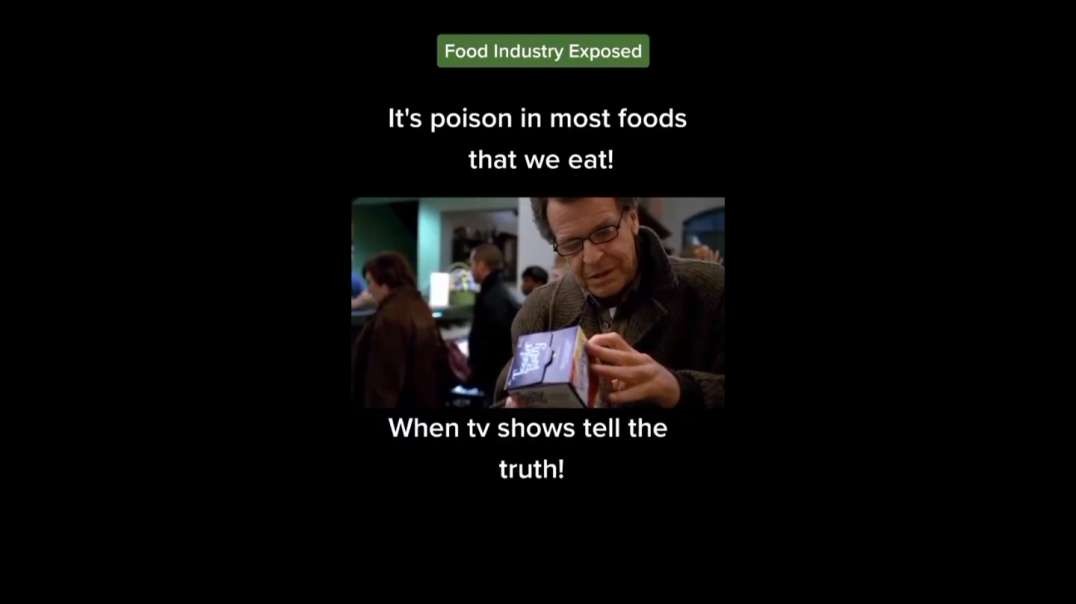 Poison in most foods we eat
