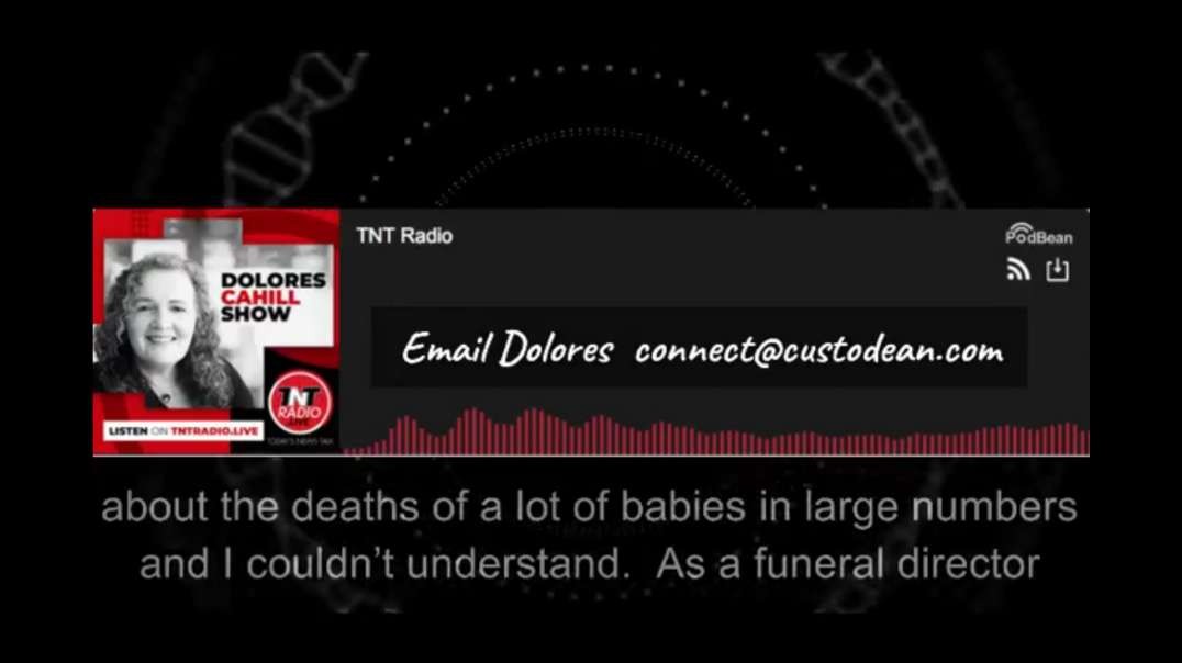 Funeral Director: Dead Babies From Covid Jabs Scandal. Prof.  Dolores Cahill Show