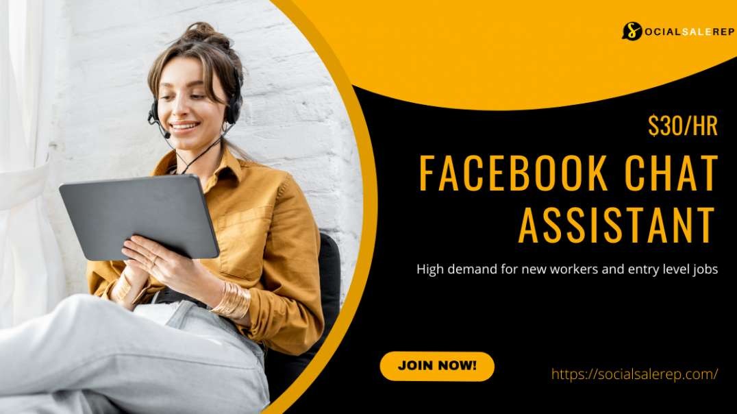 Facebook Chat Assistant - $30/HR | No Experience | Flexible Time