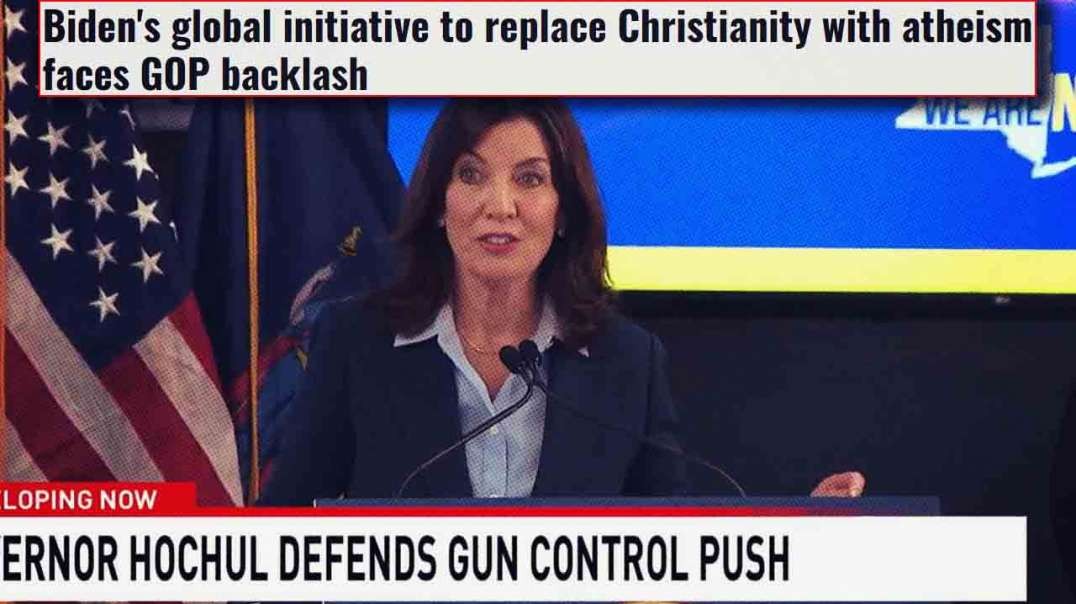 Biden And Hochel Reveal True Dem Agenda: End Christianity And Take Firearms