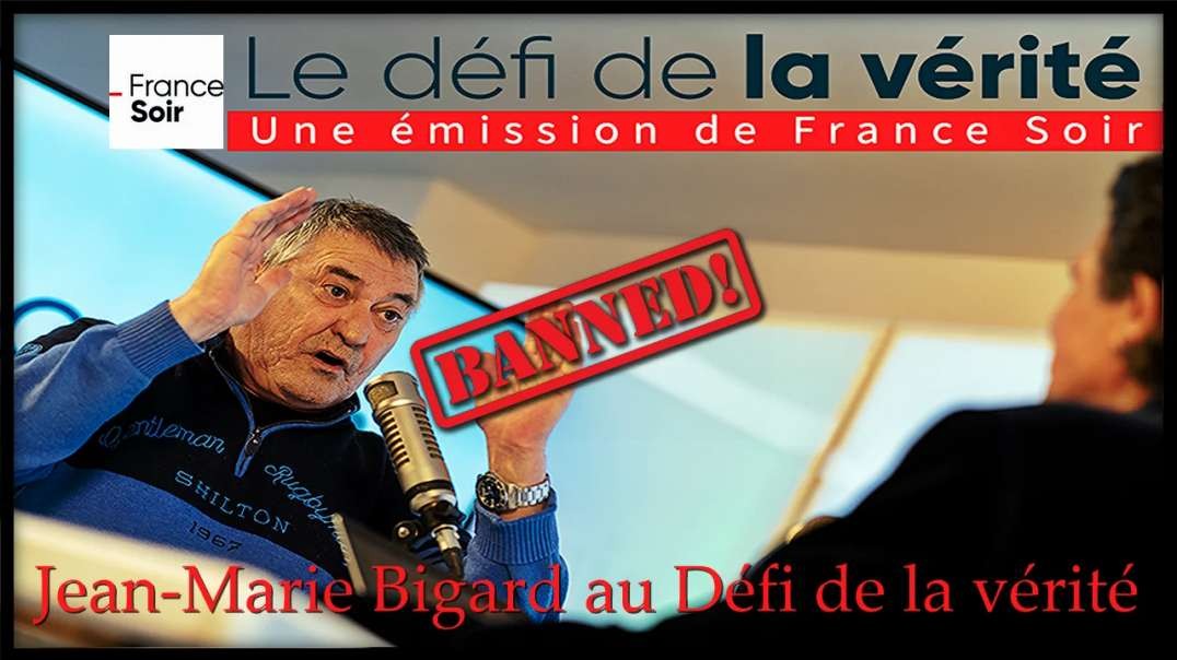 [CENSURE Y🚫UTUBE] FRANCE SOIR _ Jean-Marie Bigard au Défi de la vérité [Updated]