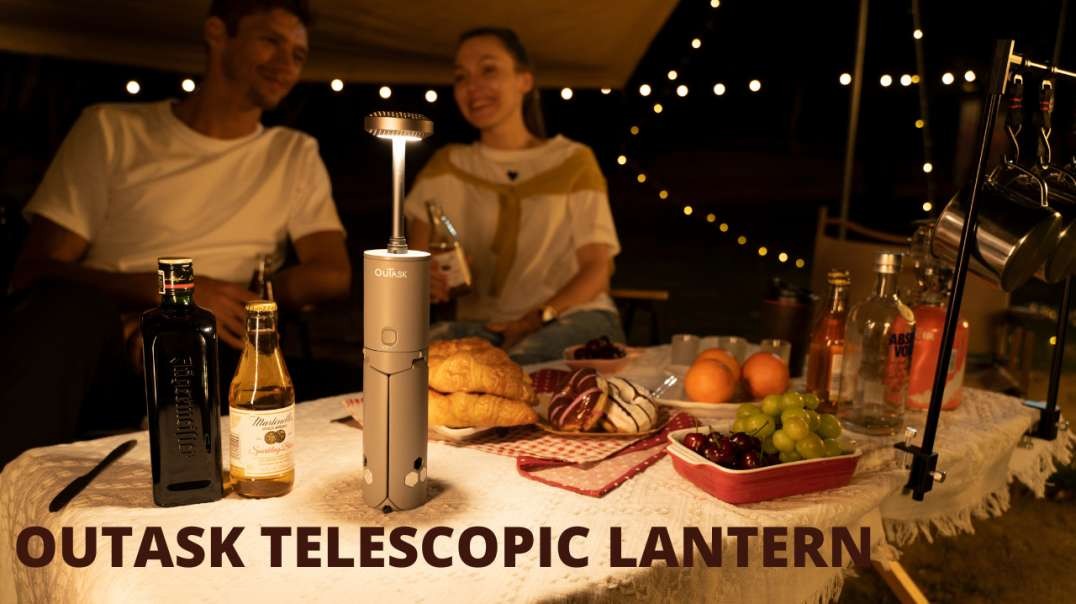 Outask Telescopic Lantern - telescopic lantern: outask | kickstarter