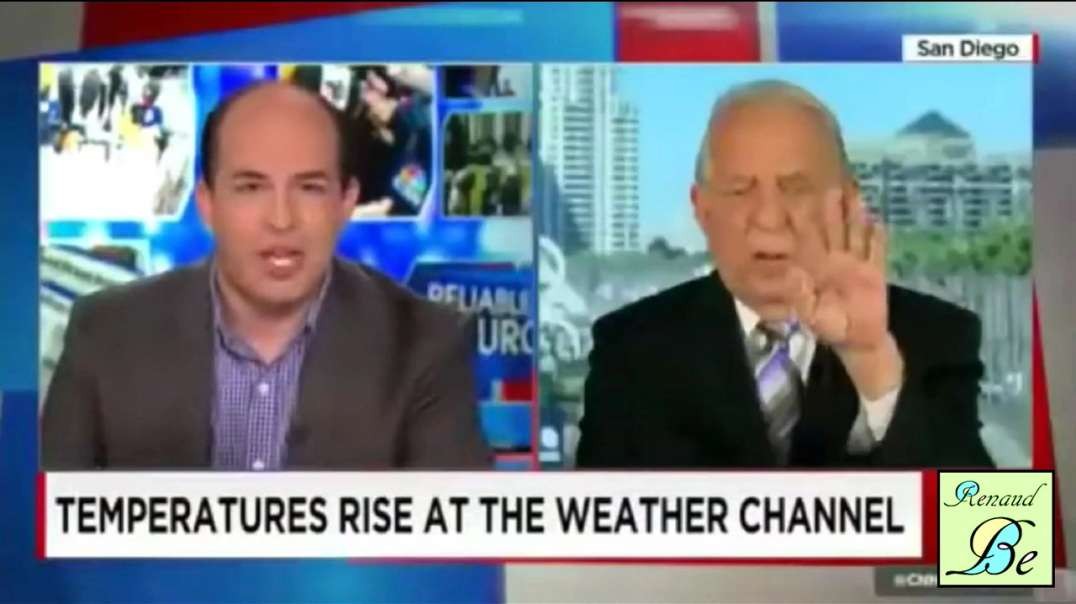 FOUNDER OF WEATHER CHANNEL JOHN COLEMAN EXPOSES GLOBAL WARMING HOAX ON CNN BRIAN STELTER