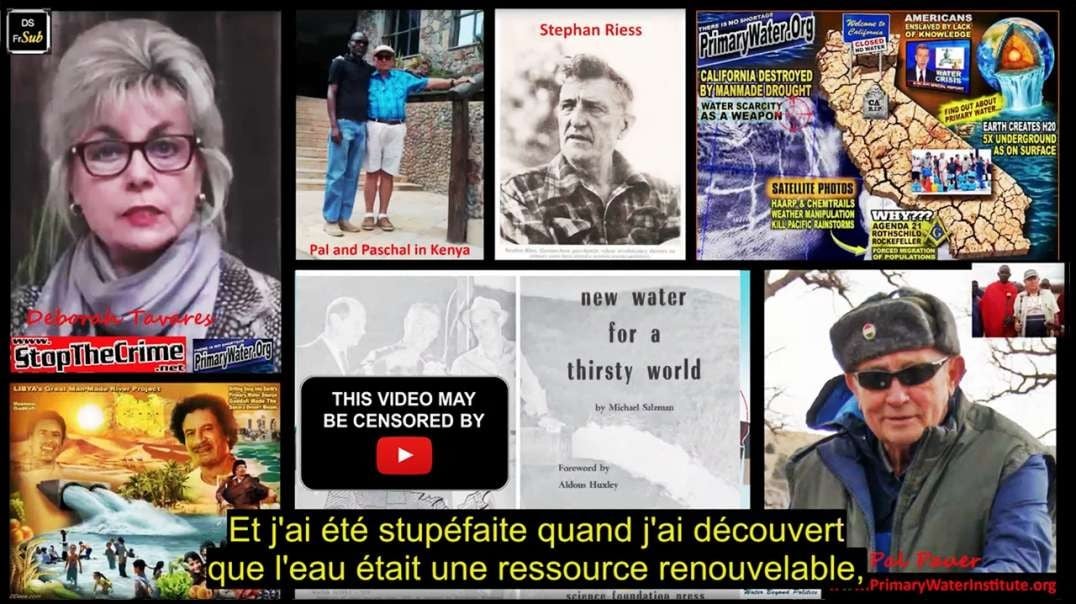 🛑/💡 La pénurie d'eau est un mensonge à l'échelle planétaire 💣