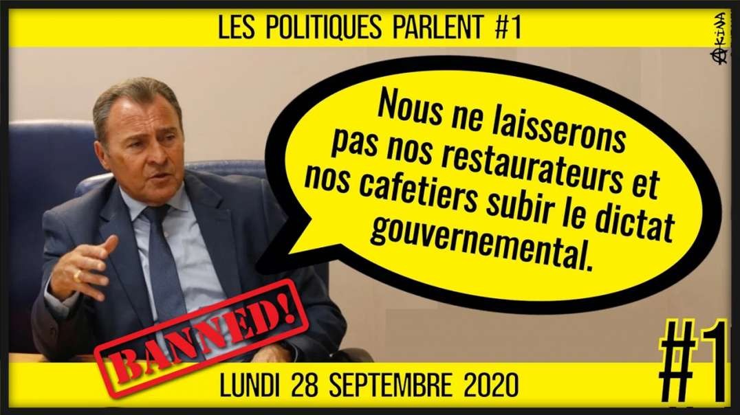 🛑 Cafés-restaurants / Le Maire de Villeneuve-Loubet rentre dans la désobéissance civile: il n'appliquera pas la fermeture !