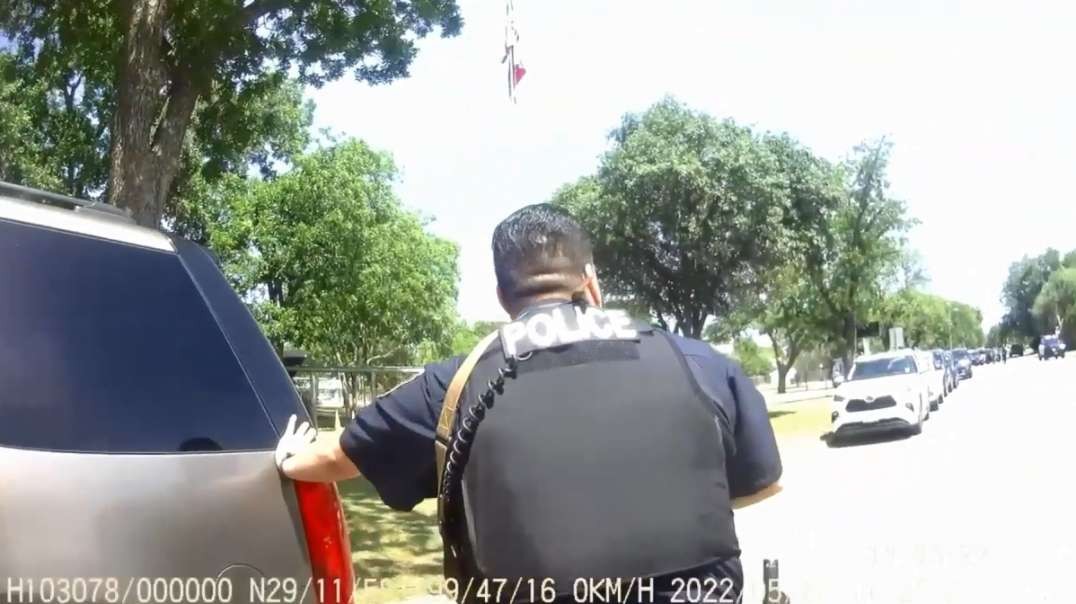New Uvalde Texas School Shooting Robb Elementary Bodycam Vid 1135 Showing No SHOT SOUNDS Outside