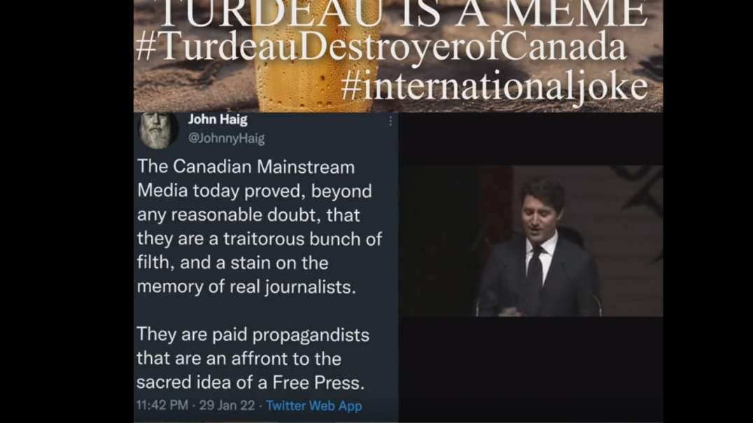 Trudeau Makes Truthful Admission About the Media