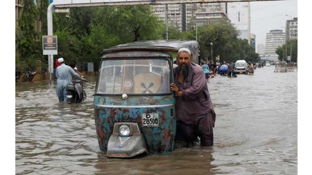 Allahu Akbar! At least 549 killed in floods across Pakistan since mid-June during wettest monsoon in decades.mp4