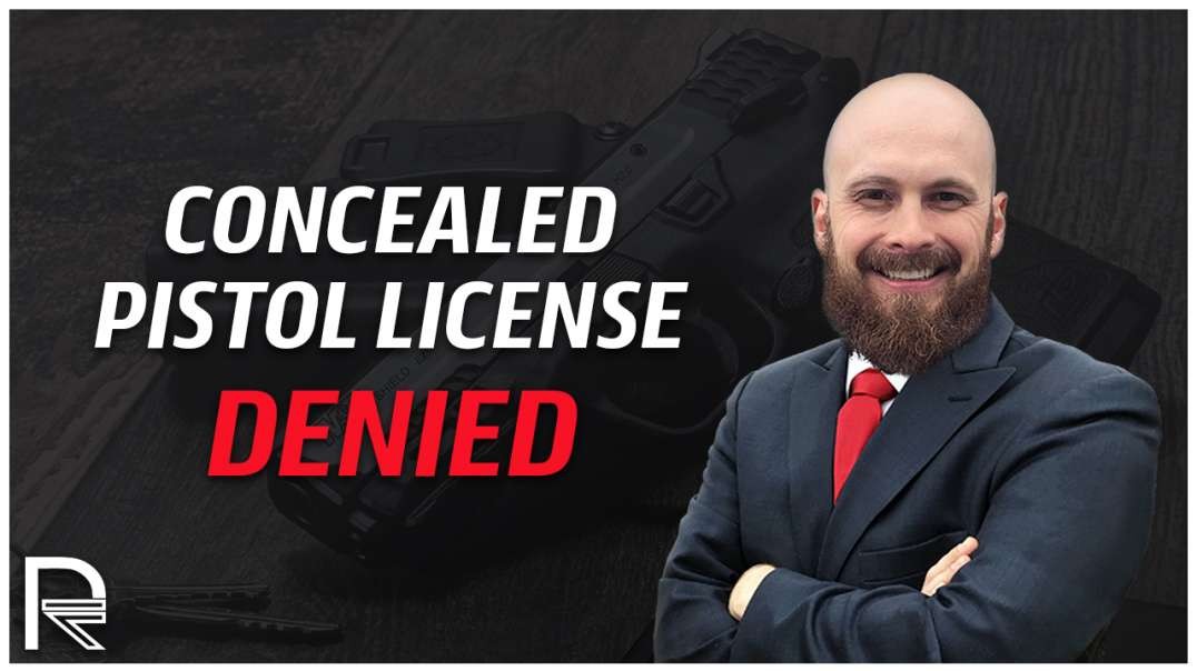 Concealed carry permit denied in Michigan || Court Order