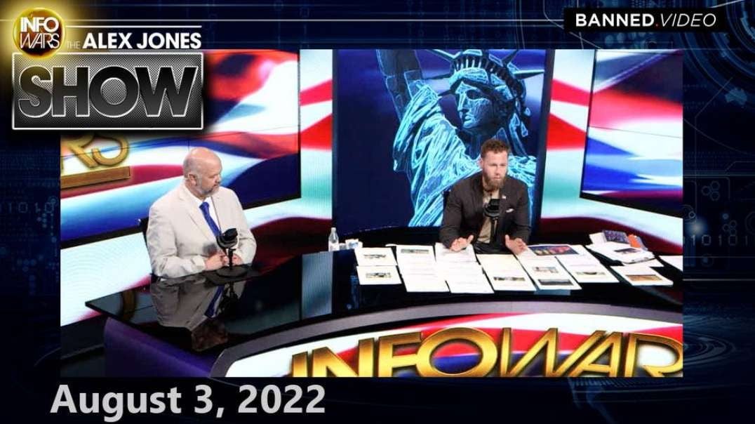 Biden’s Economic RUIN: Experts Raise Alarm Over Food Shortages, Supply Chain Chaos – FULL SHOW 8/3/22