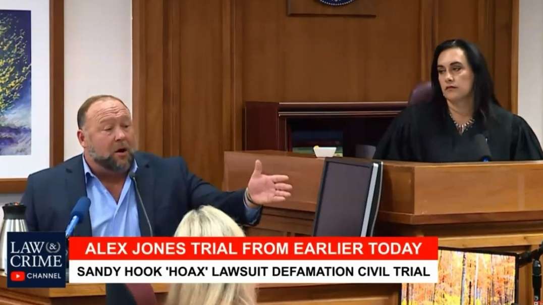 Aug 3rd Jones Answers Questions From The Jury Alex Jones Defamation Trial Sandy Hook Lawsuit - Day 7.mp4