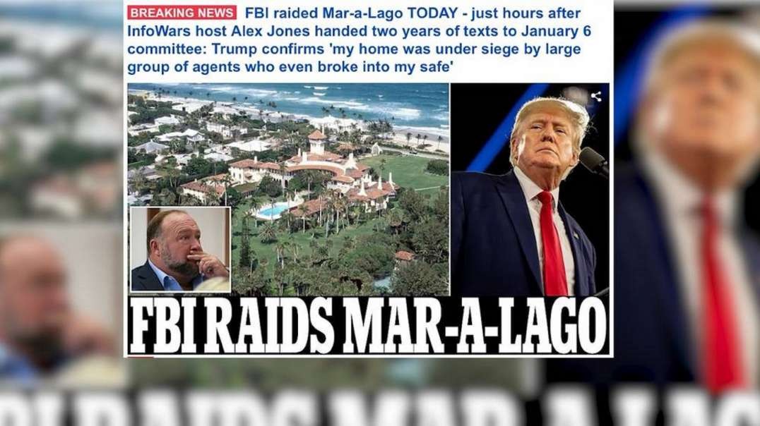 Emergency Broadcast: FBI Raid Against Trump Signals Deep State Coup Has Begun