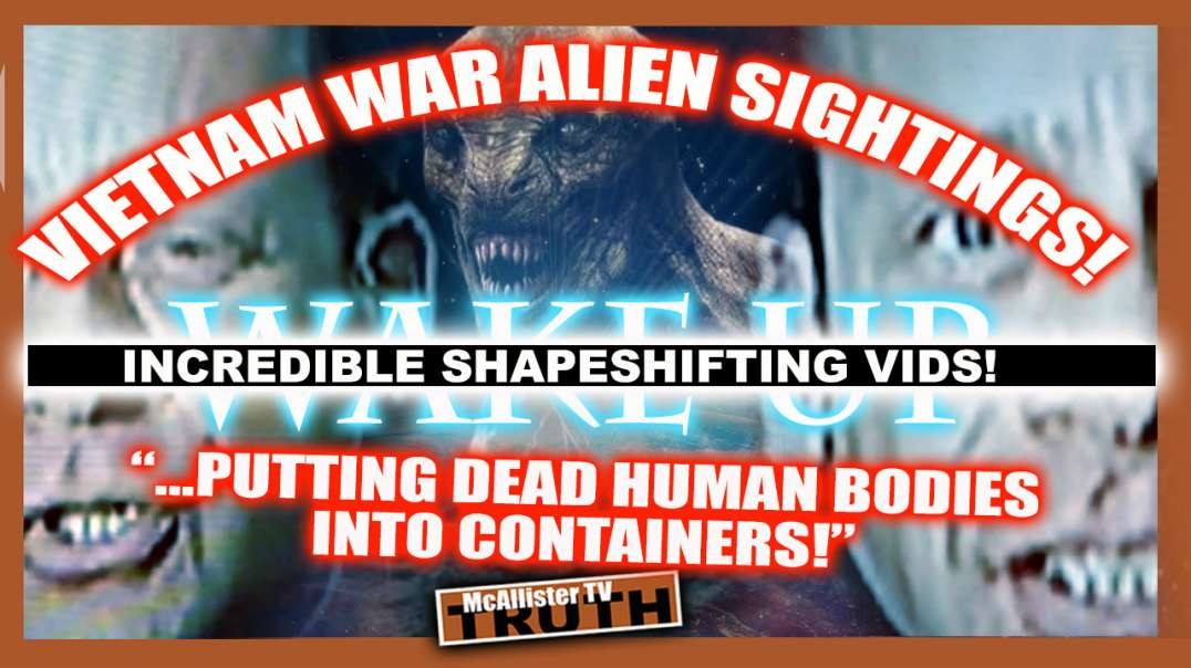GREY ALIENS IN VIETNAM! CONTAINERS OF HUMAN BODY PARTS! BLATANT SHAPESHIFTING!