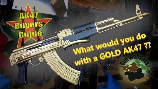 What would you do with a Gold AK47