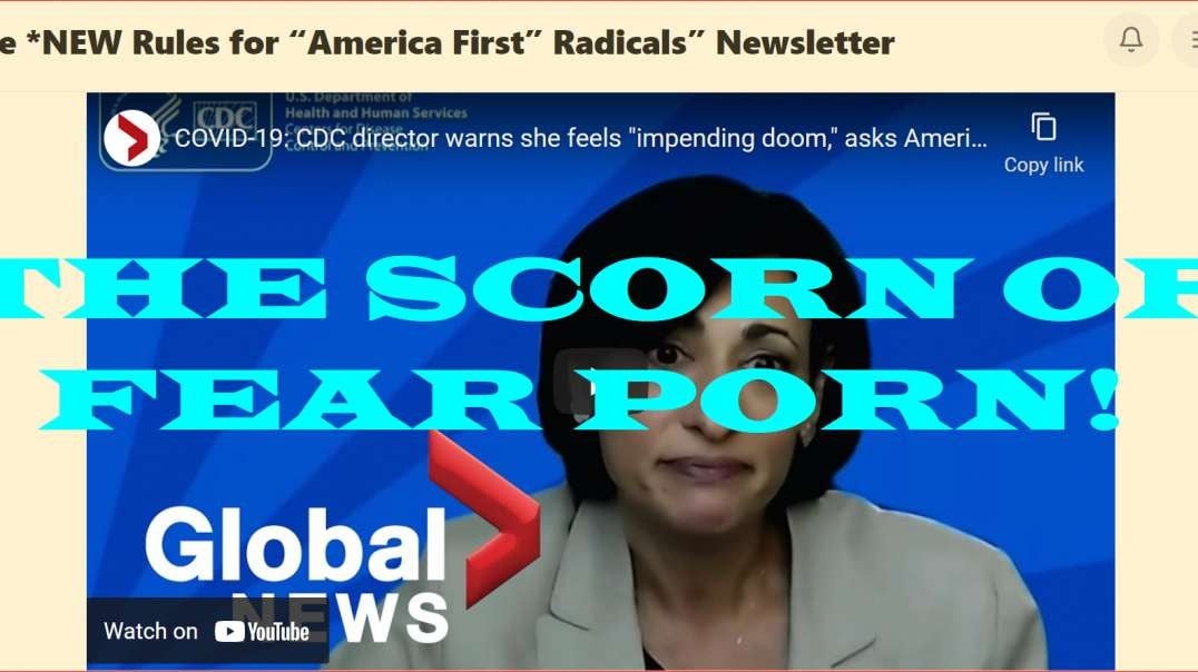 CDC USED EXTREME FEAR TACTICS TO UNLEASH HOLY HELL CLOT SHOTS~!
