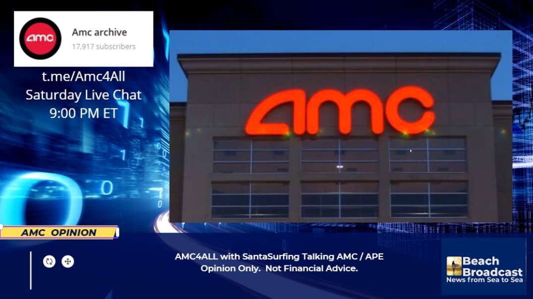 8/24/2022 - Amc4All talking story about AMC/APE Stocks - NESARA