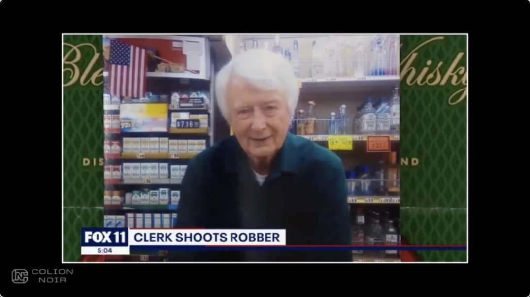 [Colion Noir Mirror] Robber With AR-15 by 80-Year-Old Store Owner