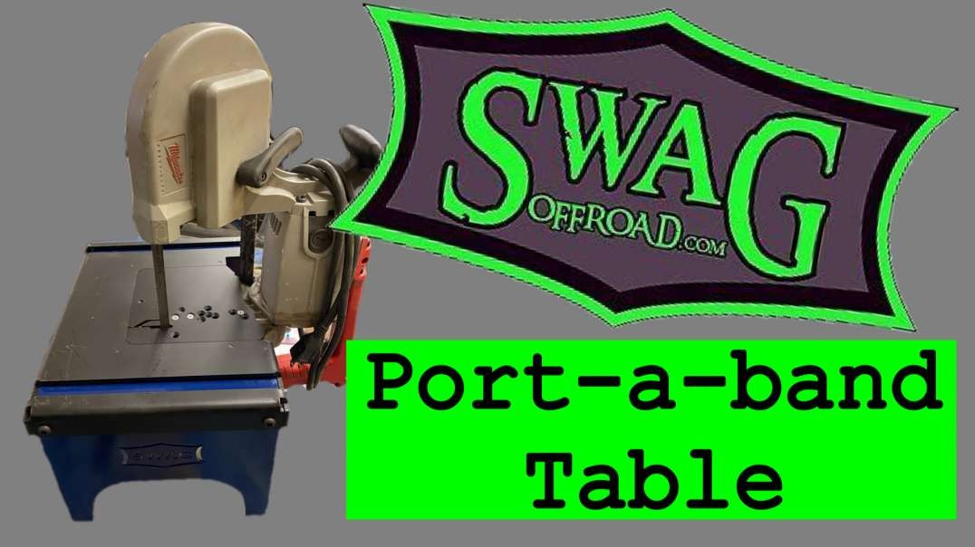 Swag Offroad 3.0 Portaband Table For Milwaukee 6230 Saw