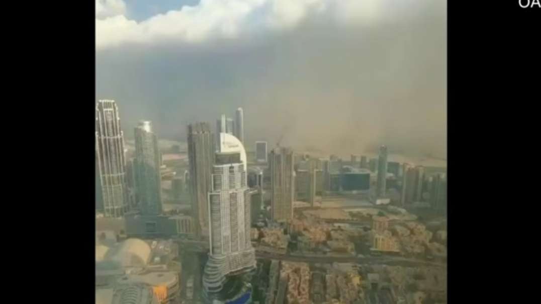 Как вести себя во время песчаной бури! Пыльная буря накрыла Дубай в ОАЭ!.mp4