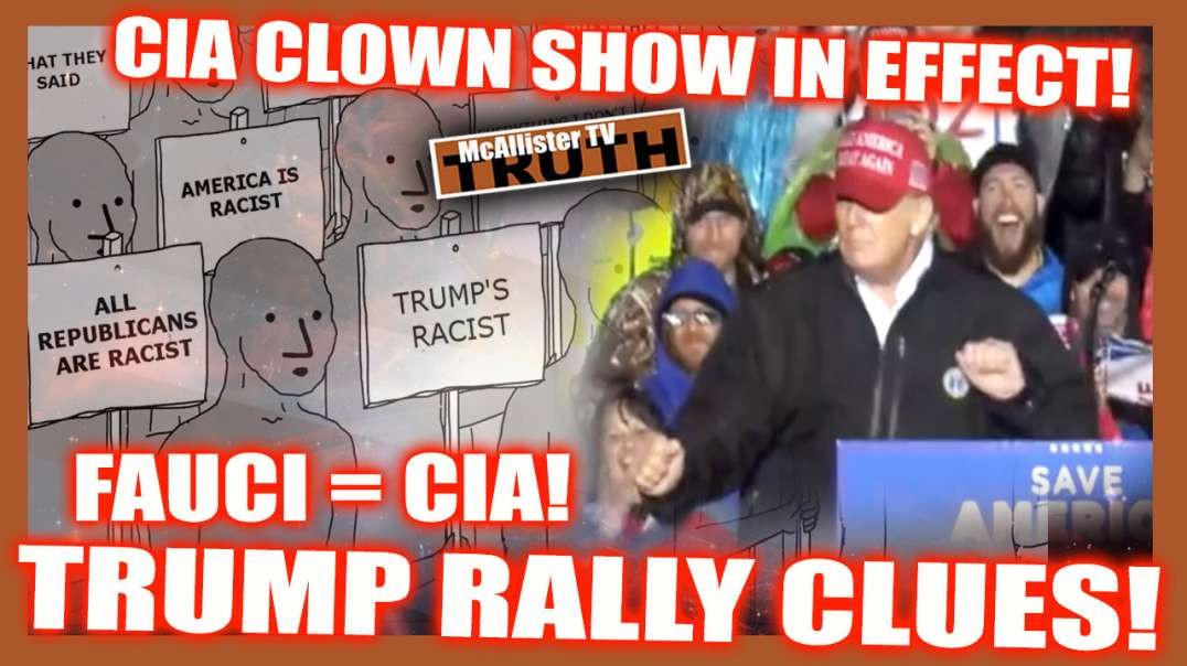 TRUMP RALLY CLUES! NEWS UPDATE! CIA LAWSUITS! WELCOME 2 THE CLOWN SHOW!