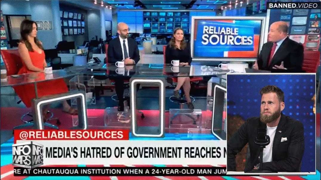 Brian Stelter Complains Trump Supporters Don’t Like Government