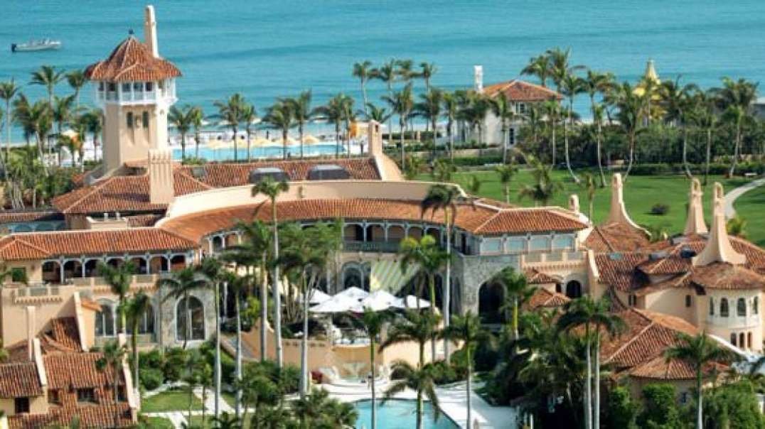 President Trump’s home Mar-a-Lago was RAIDED BY THE FBI on Monday night.