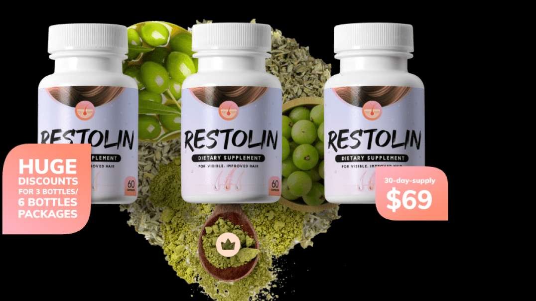 Restolin - #1 Hair Support Supplement On CB #shorts #fitness #health