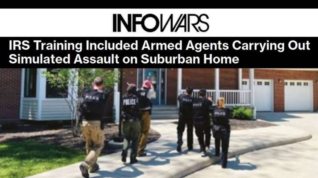 IRS Training Included Armed Agents Carrying Out Simulated Assault on Suburban Home