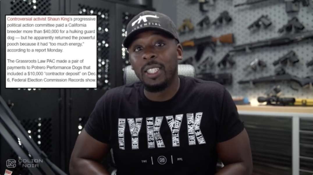 [Colion Noir Mirror] Gun Control Activist Complains Can’t Get Gun, Defends Buying $40K Guard Dog