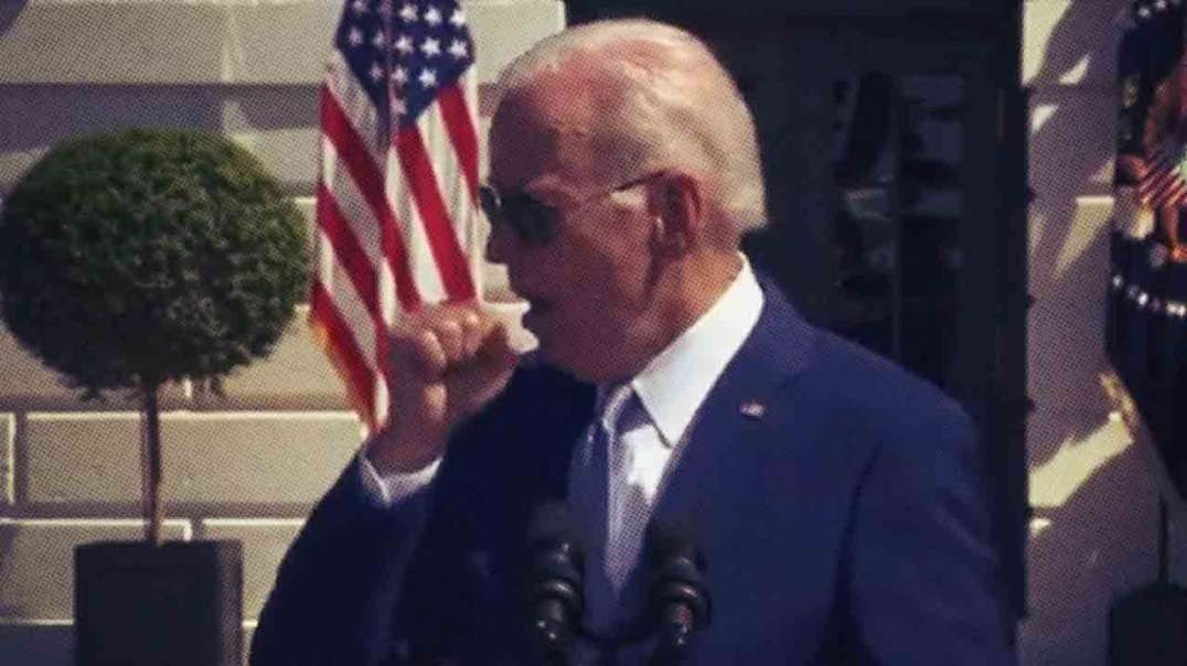 Joe Biden Is Deteriorating In Front Of Our Eyes; Coughing Into Hands During Speeches Then Shaking Hands