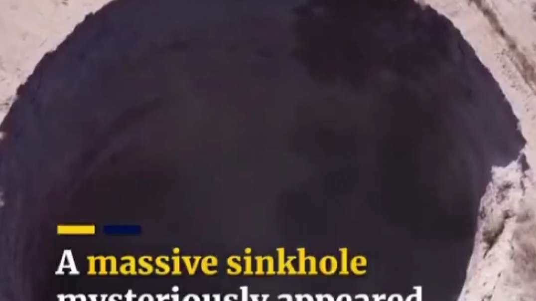 A Giant Sinkhole just Opened up in Chile .mp4