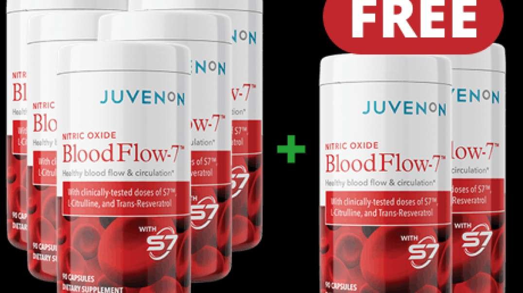 Juvenon nitric oxide blood flow-7 healthy blood flow & circulation